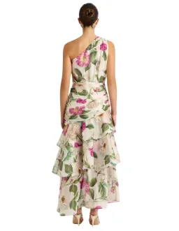 Sheike Emilia Tiered Maxi Dress Print Size AU 14 for rent on The Volte - image 3