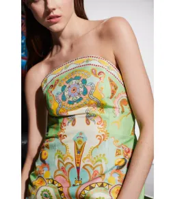 Alémais Pinball Bodice Dress Print Size AU 12 for rent on The Volte - image 4