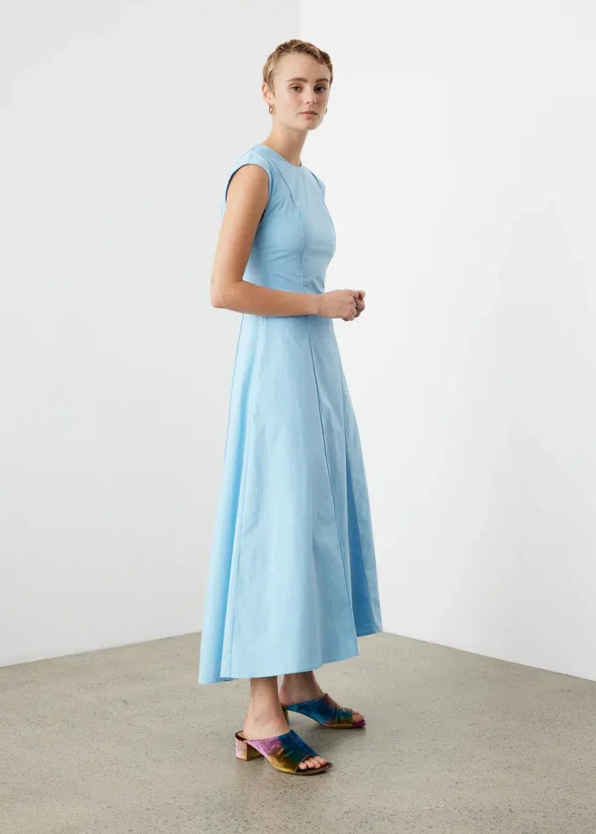 Anna Quan Eloise Dress Sky Blue Size AU 6 - Image 3