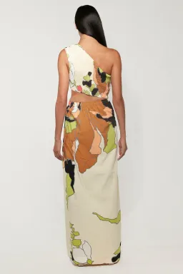 SWF Asymmetric Cut Out Maxi Dress Picture Perfect Size 6 for rent on The Volte - image 4