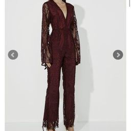 Mossman Devils Advocate Jumpsuit - BLACK size 10 for rent on The Volte - image 1