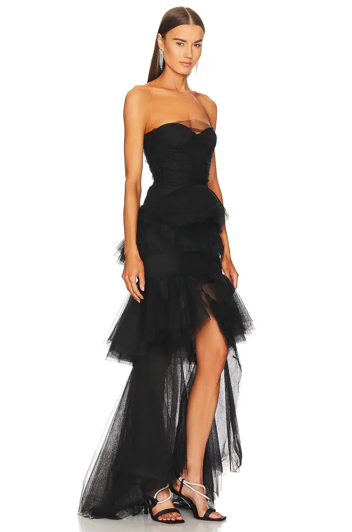 Michael Costello x Revolve Alai Gown Black Size 8 - Image 2