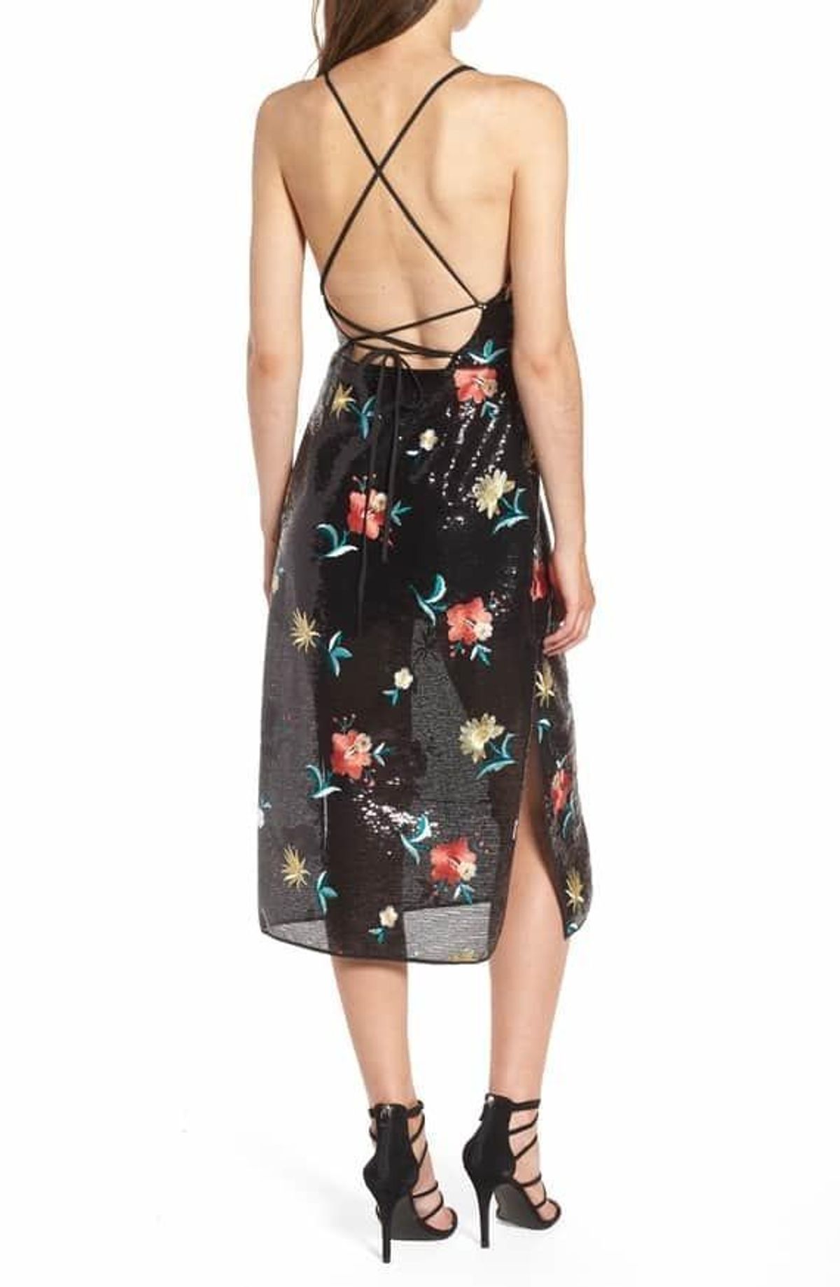 Lovers & Friends Melinda Midi Dress Print Size 4 - Image 3
