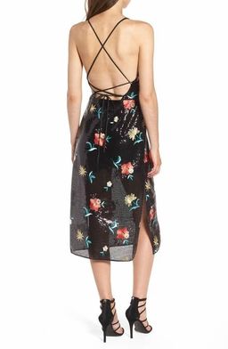Lovers & Friends Melinda Midi Dress Print Size 4 for rent on The Volte - image 3