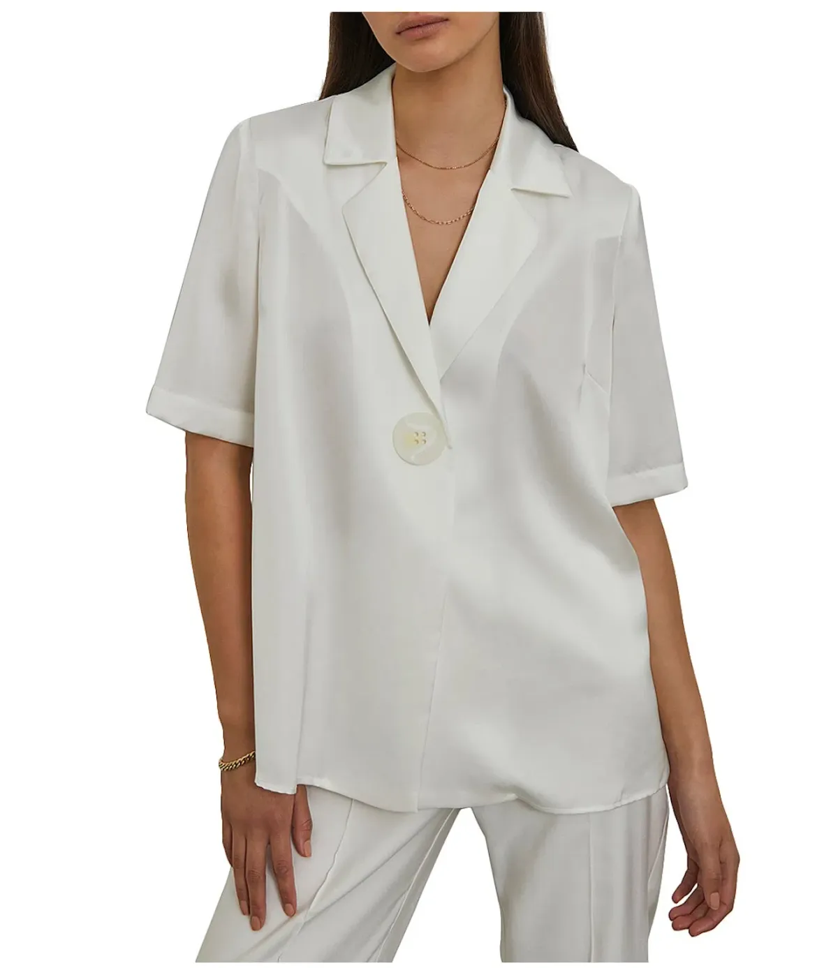 VIktoria & Woods Chorus Top & Pilot Pant Set Ivory Size 1 / AU 8 - Image 5