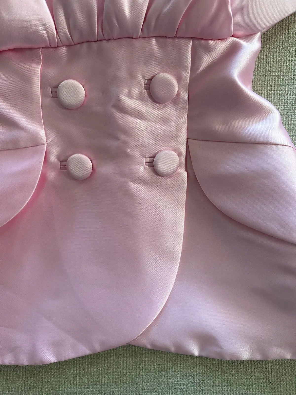 Eliya The Label Carmela Top and Maura Skirt Pink Size AU 8 - Image 7