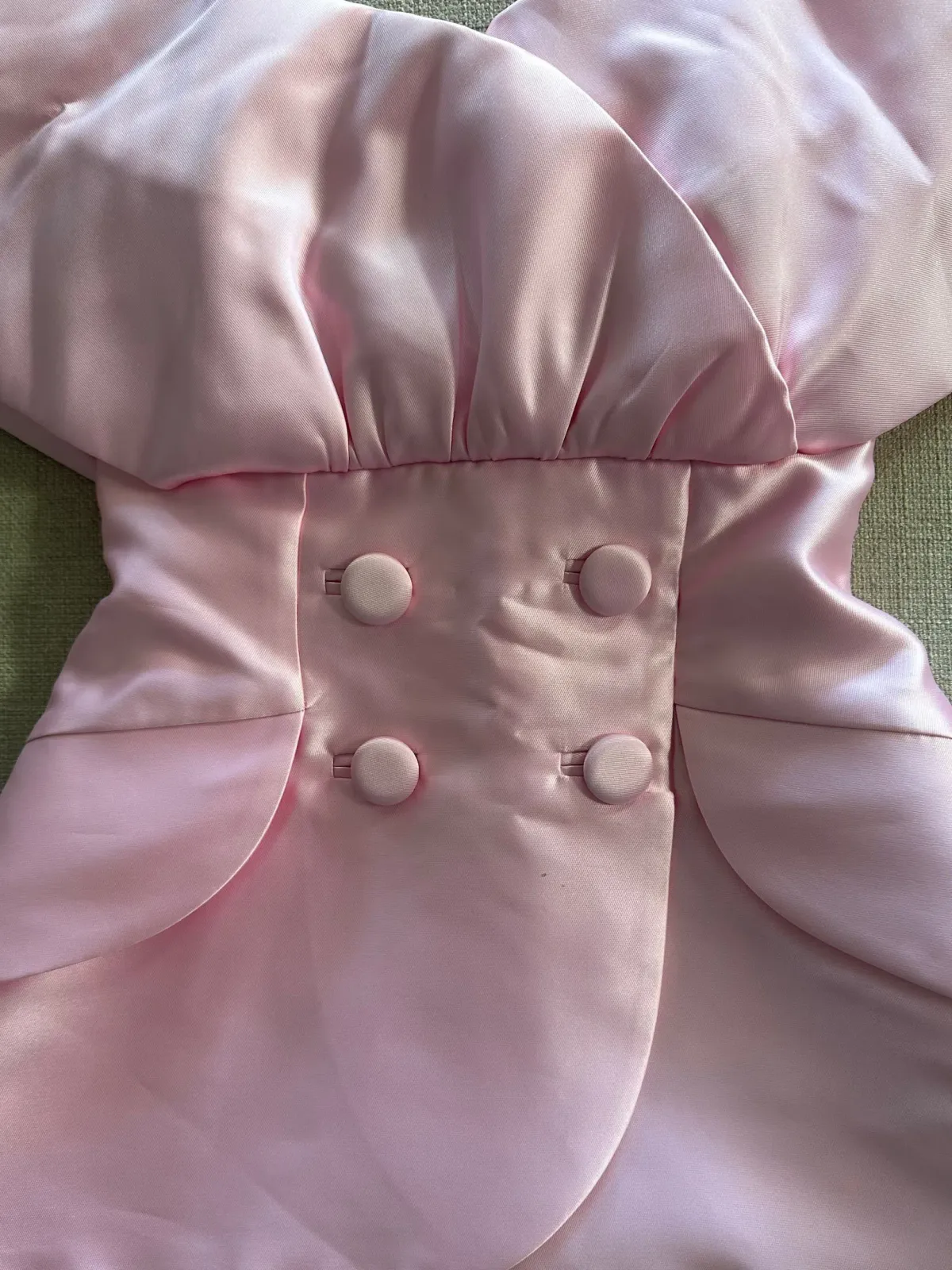 Eliya The Label Carmela Top and Maura Skirt Pink Size AU 8 - Image 4