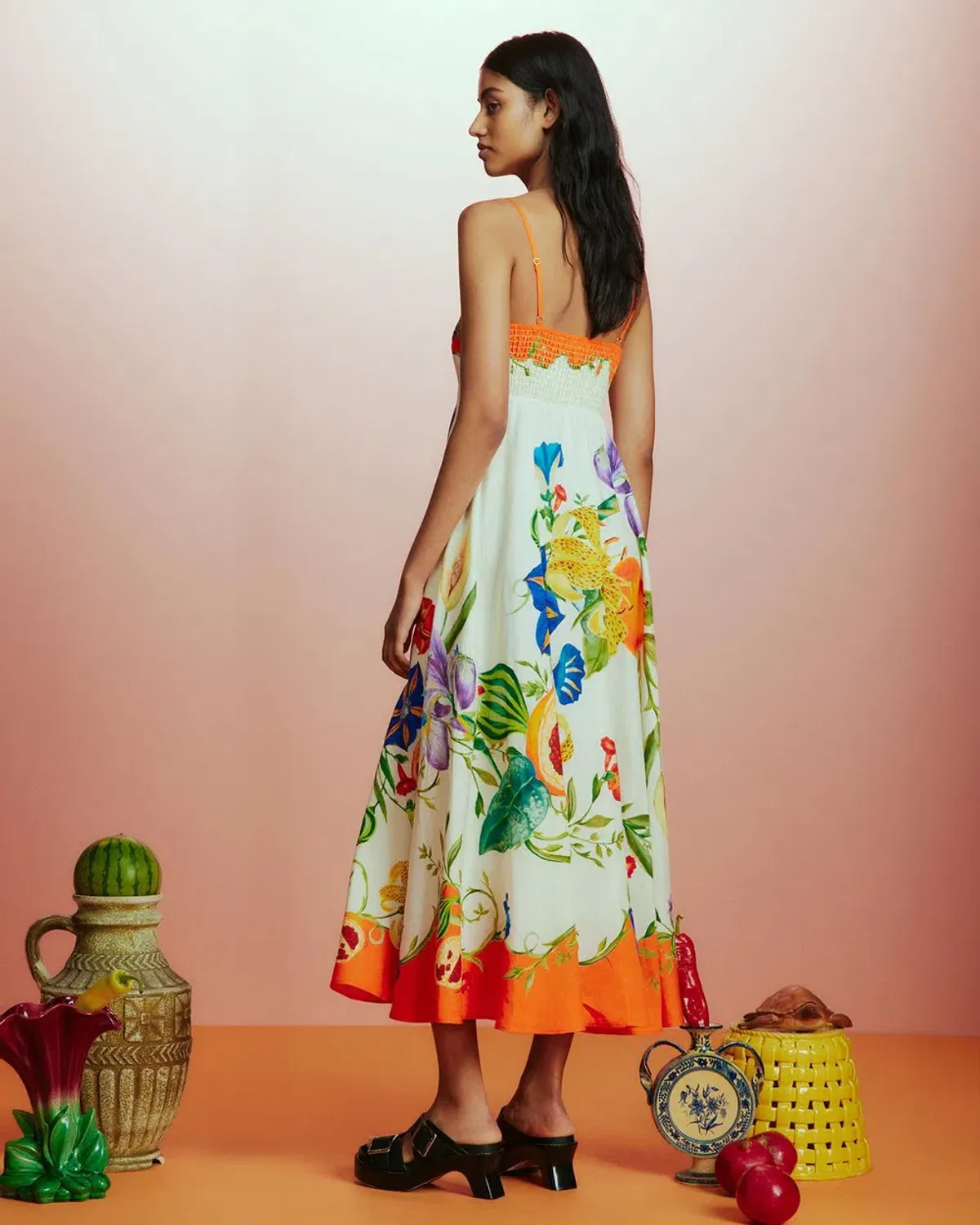 Alemais Flores Sundress Print Size AU 10 - Image 3