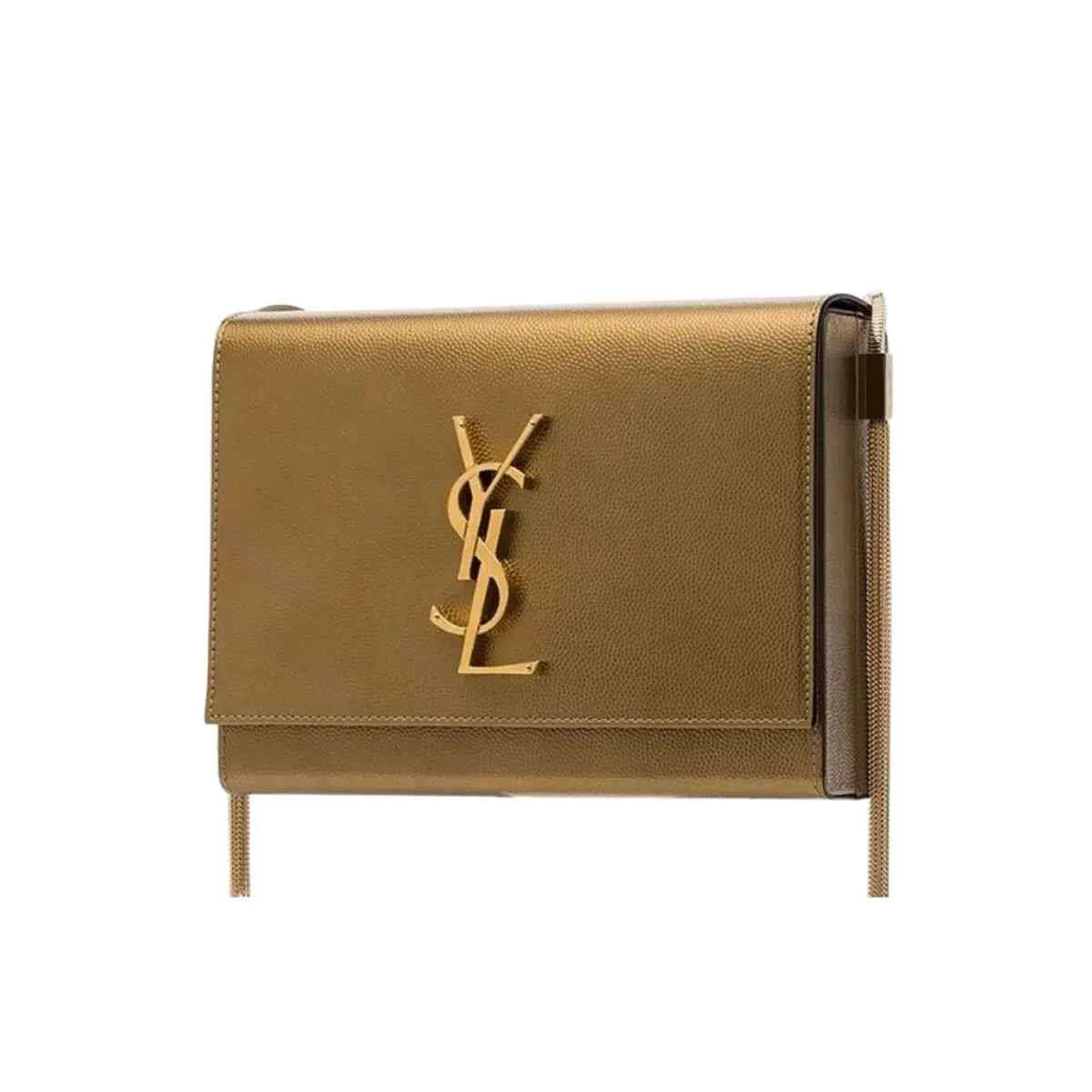 Saint Laurent Kate Box Bag Gold   - Image 2