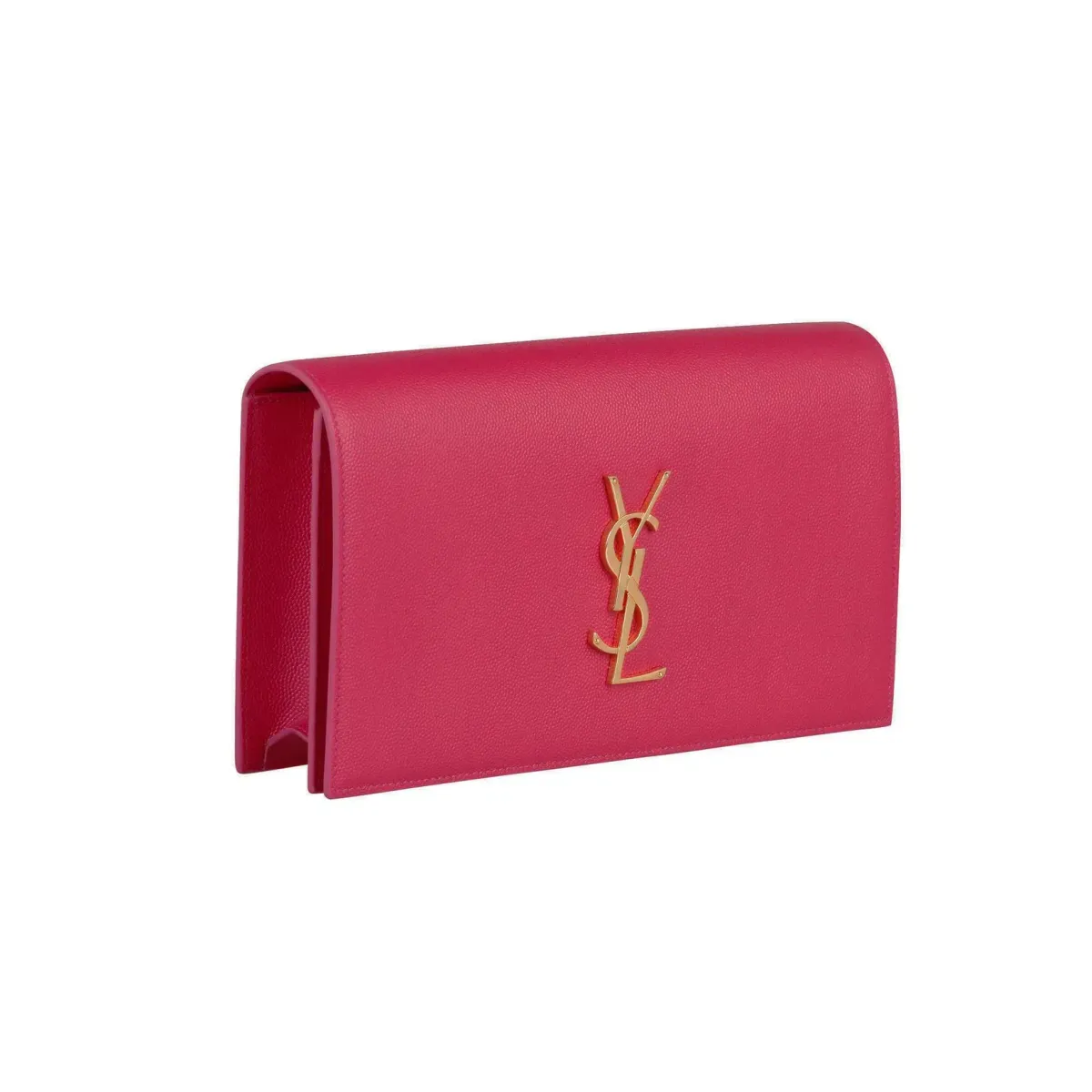 Saint Laurent Classic Kate Monogram Clutch Pink  - Image 2