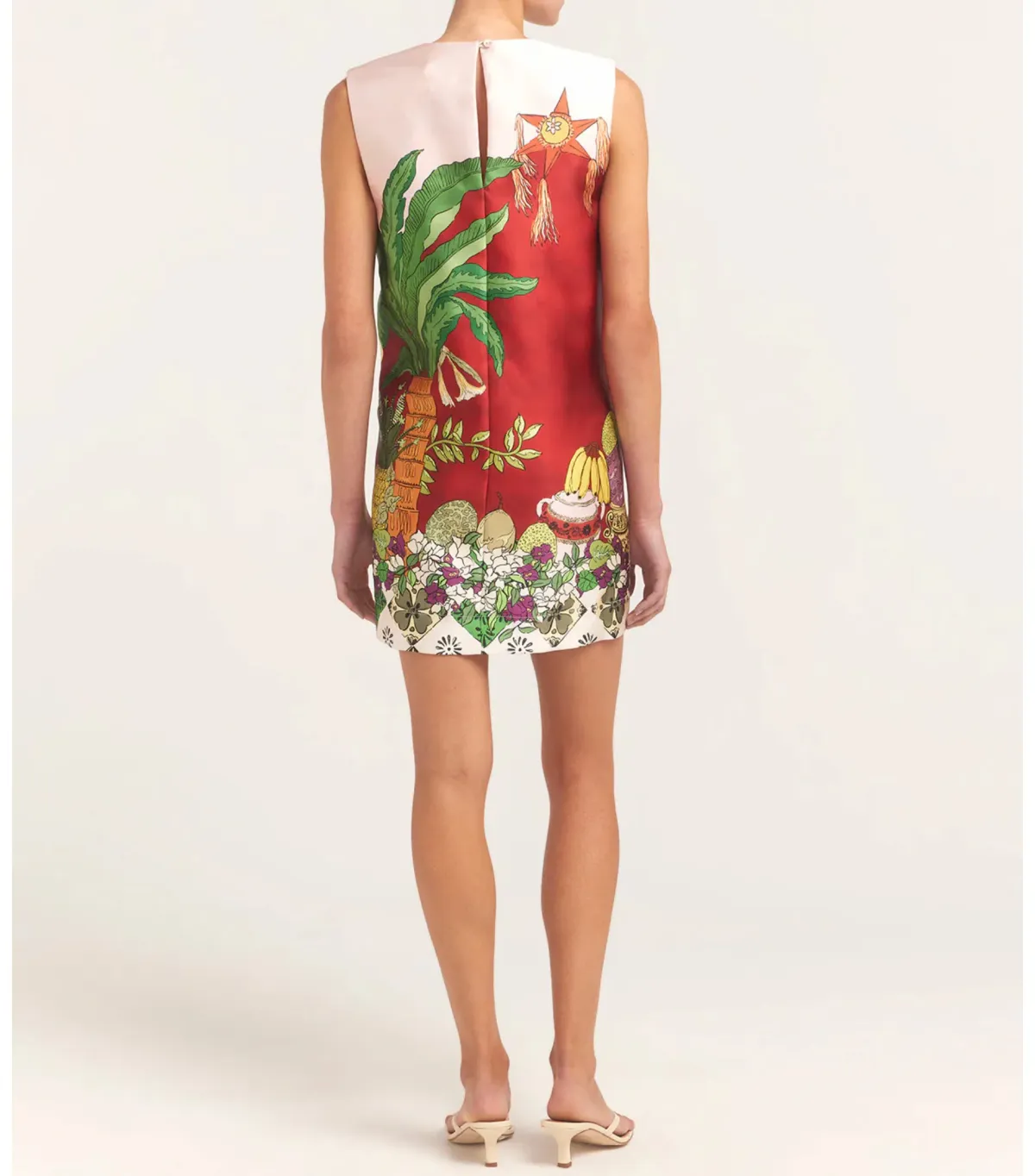 Alemais Tiger Mini Dress Multi Size AU 6  - Image 3