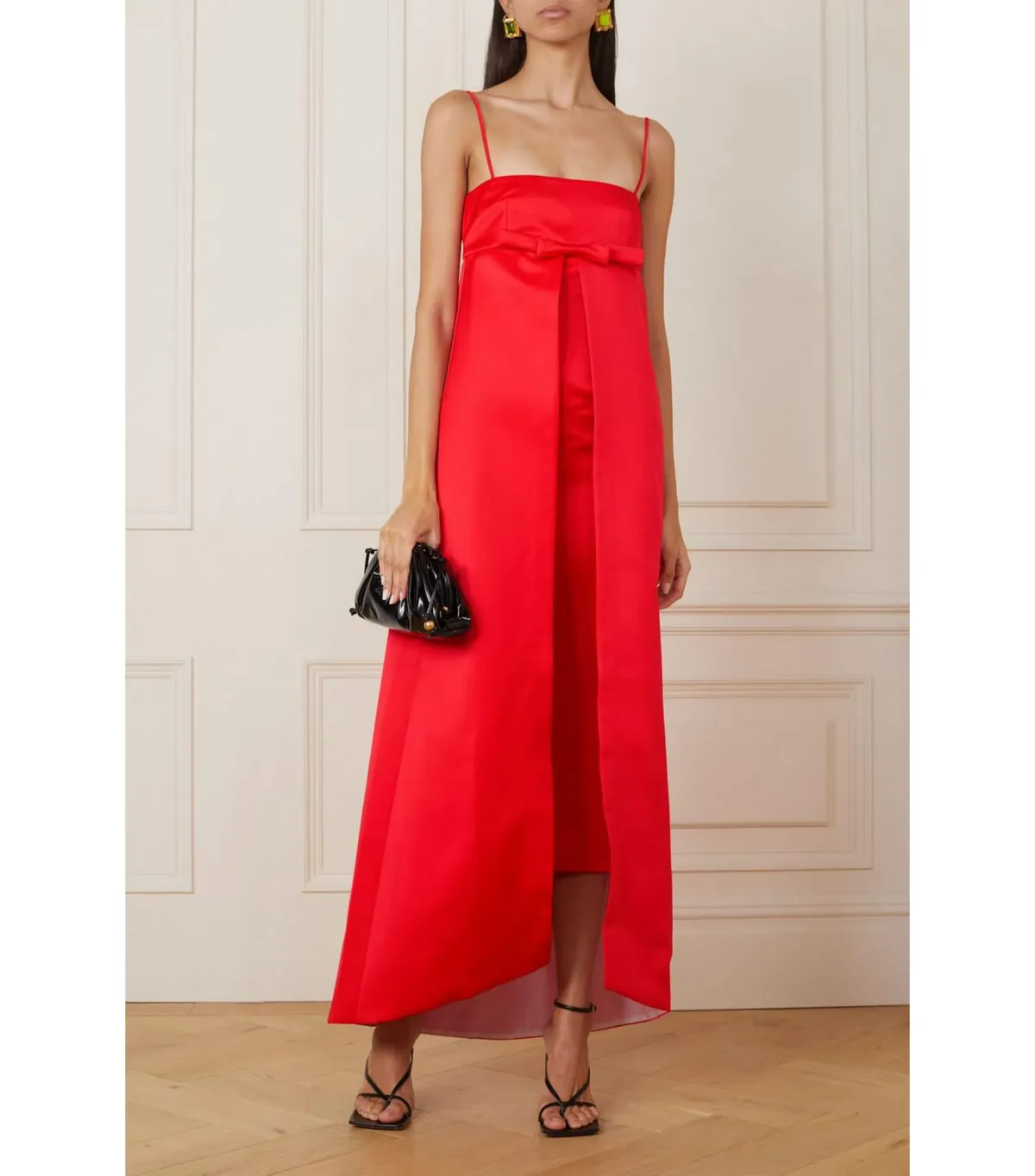 Bernadette Philippe Duchesse Stain Gown Red Size AU 6   - Image 1