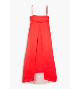 Bernadette Philippe Duchesse Stain Gown Red Size AU 6   for rent on The Volte - image 4