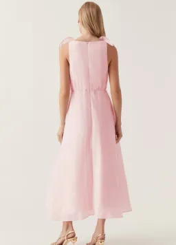 Aje Genesis Dress Soft Pink Size 12 for rent on The Volte - image 2