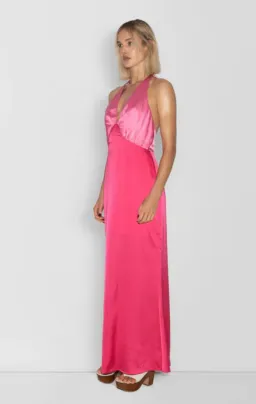 The Wolf Gang Oahu Slip Dress - Hot Pink - XS for rent on The Volte - image 2