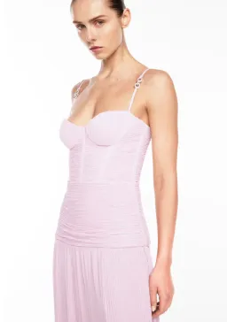 Double Time Pleat Dress for rent on The Volte - image 2