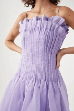 AJE Horizon pintucked midi dress size AU 6 for rent on The Volte - image 2