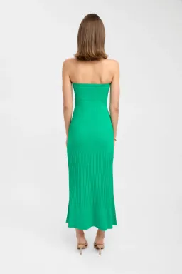 Kookai Serah Strapless Dress Green Size 10  for rent on The Volte - image 3