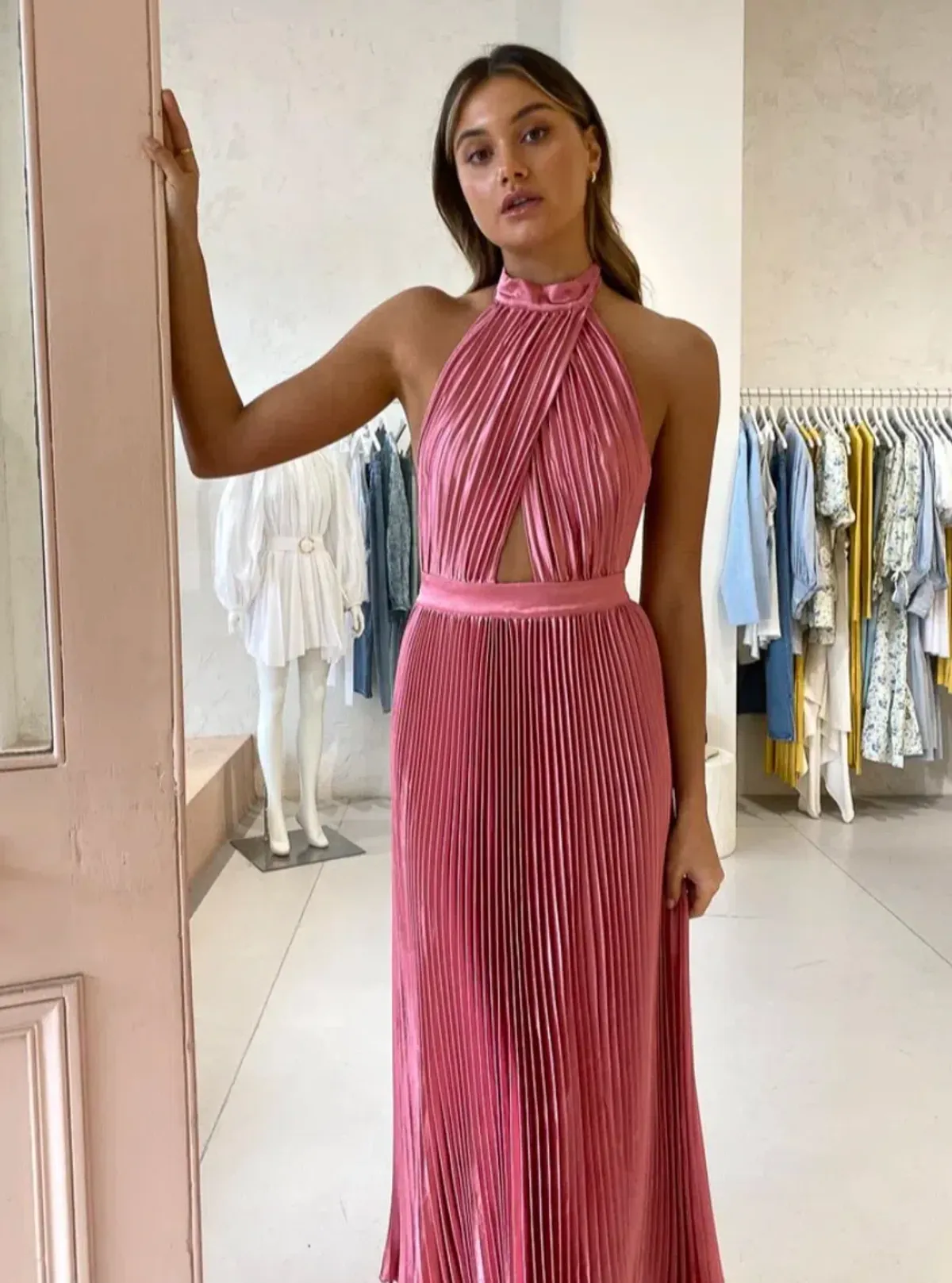 Lidee Renaissance Gown in Dusty Rose Size 6 - Image 4