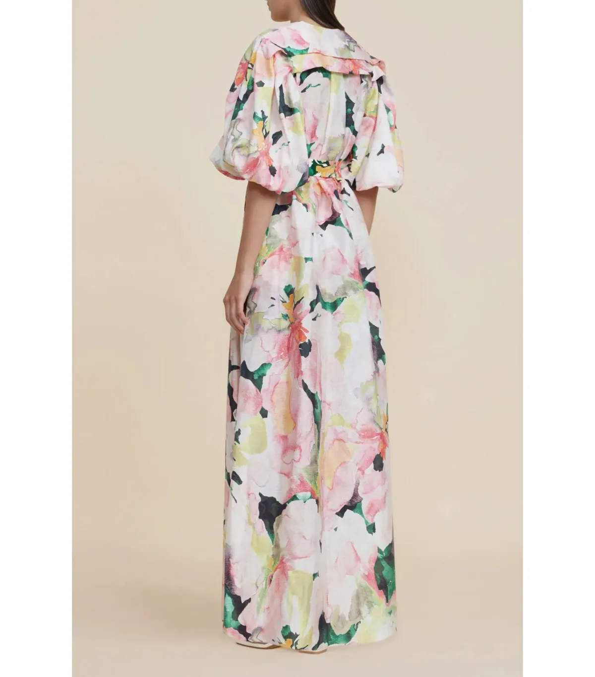 Acler  Clayton Maxi Dress in Daphne Posy Size AU 14  - Image 7