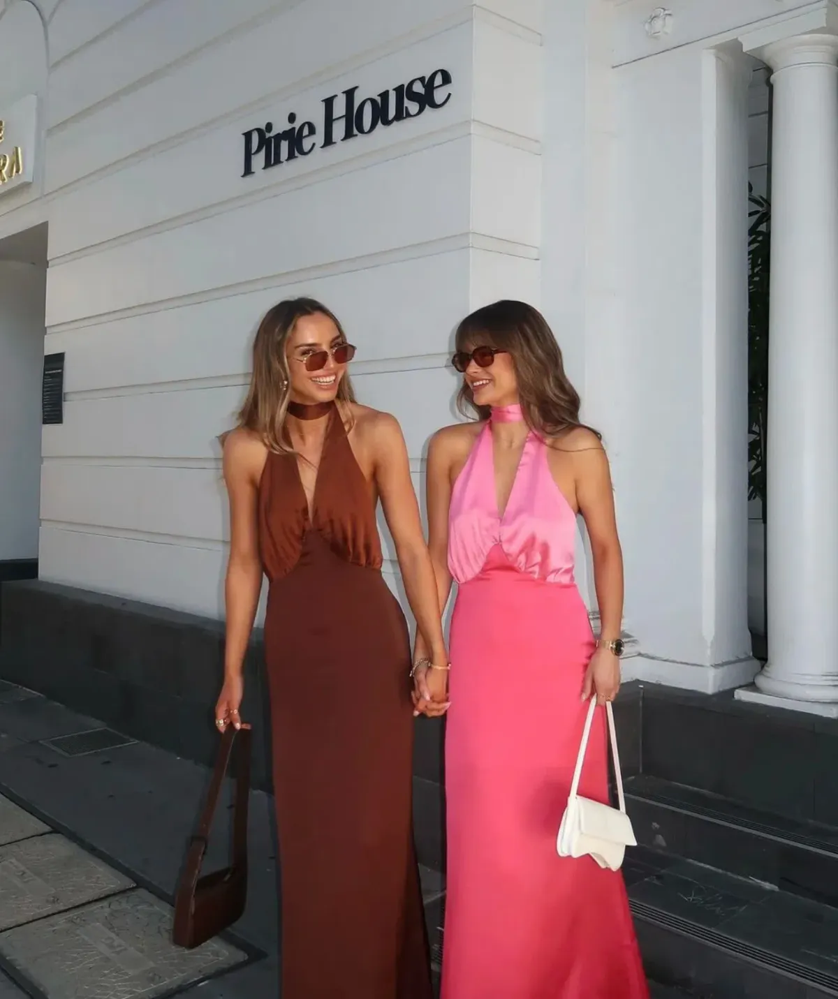 The Wolf Gang Oahu Slip Maxi Dress Chocolate Brown Size S / AU 8 - Image 5