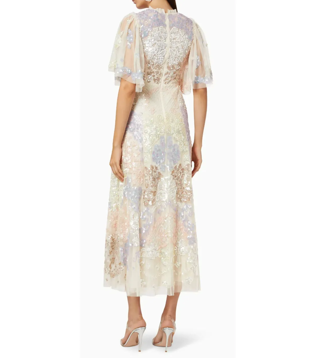 Needle and Thread Eliza Sequin Ankle Length Gown Multi Size AU 10 - Image 3