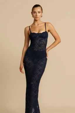 Arcina Ori Margot Dress Navy Size XS / AU 6 for rent on The Volte - image 5