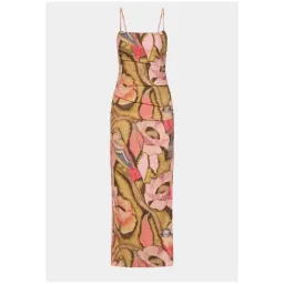 Sir the Label Talulah Column Midi Dress Sanderling Floral Size 0P / AU 6 Petite for rent on The Volte - image 5