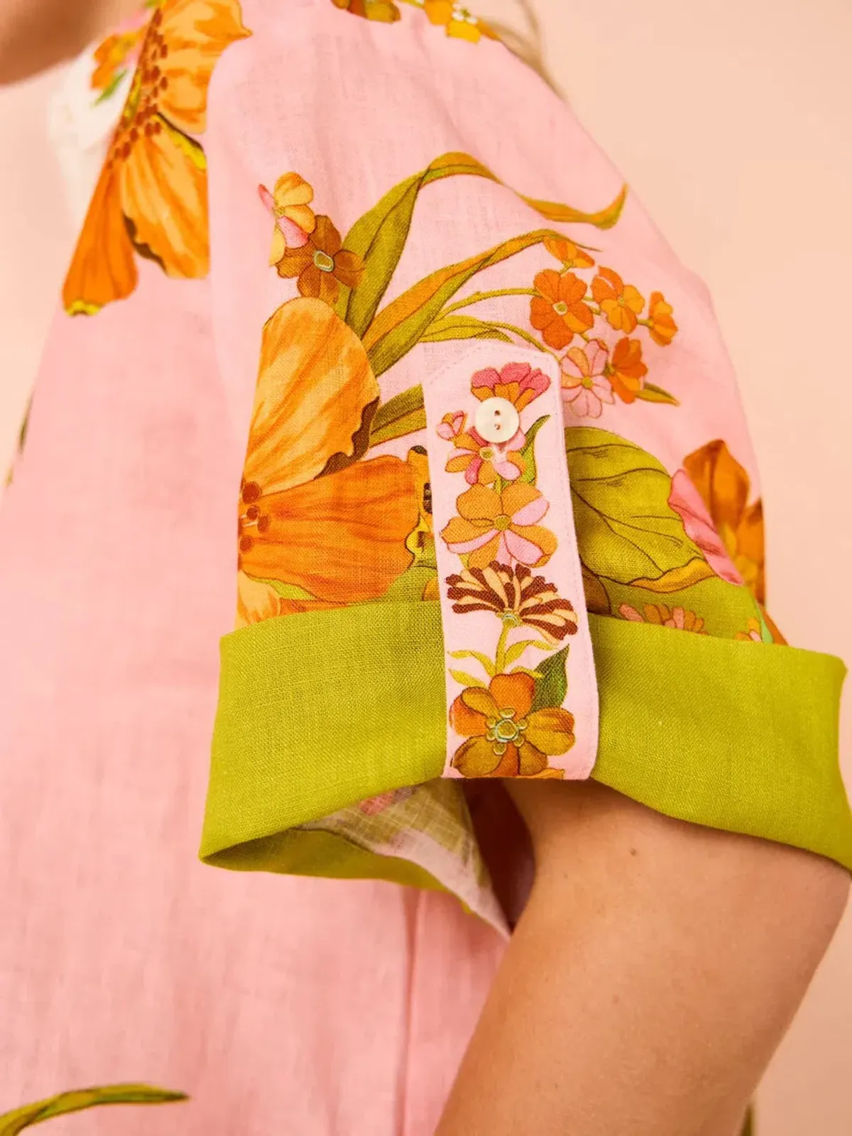 ALEMAIS Silas Shirt & Pant Set Floral Multi Size 10 - Image 14