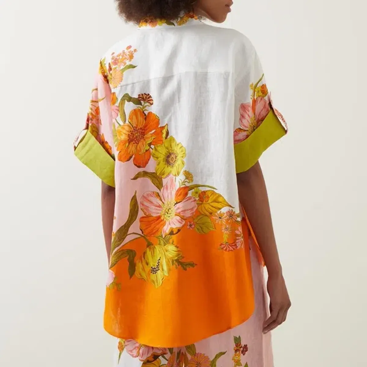 ALEMAIS Silas Shirt & Pant Set Floral Multi Size 10 - Image 5