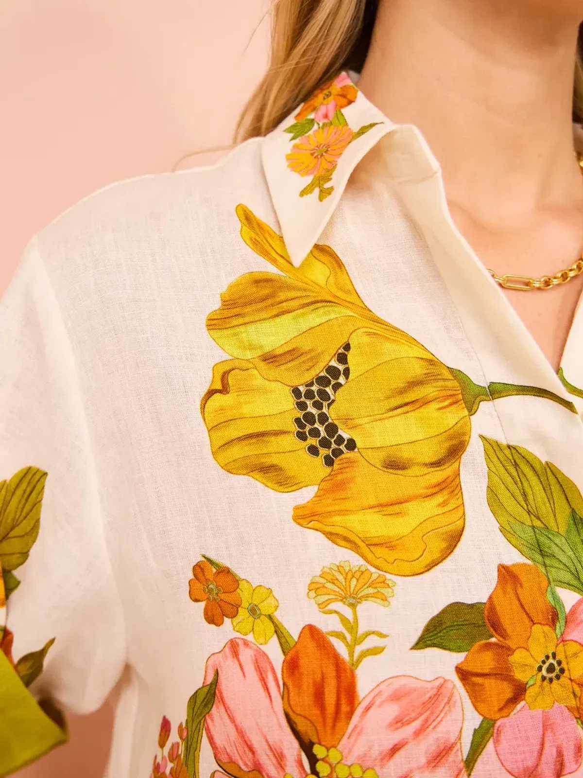 ALEMAIS Silas Shirt & Pant Set Floral Multi Size 10 - Image 12