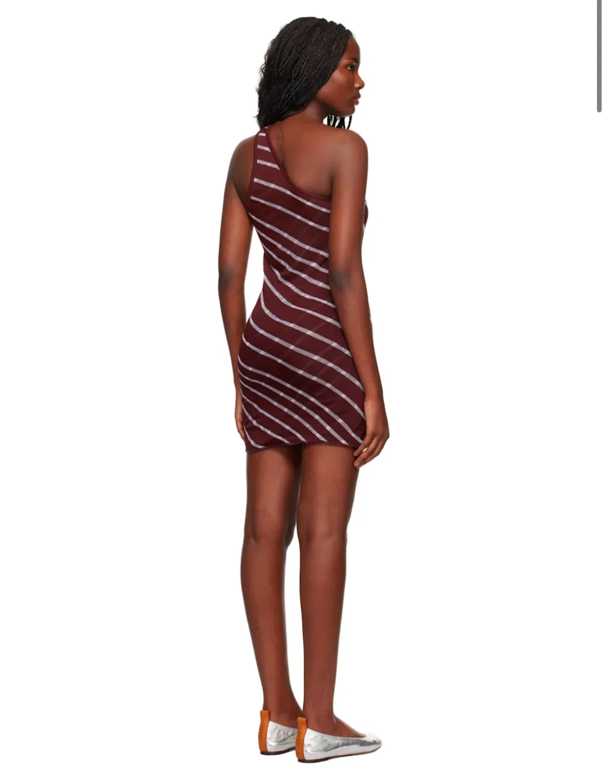 Gimagaus Irina Mini Dress Burgundy Size 6 - Image 2