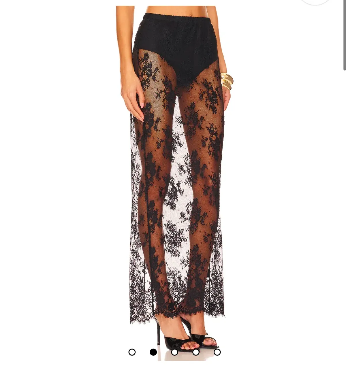 NBD Anjali Maxi Skirt in Black Size 6/XXS - Image 4