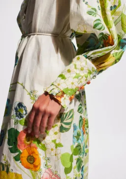 Alemais Constance Shirt Dress Floral Size 16  for rent on The Volte - image 2