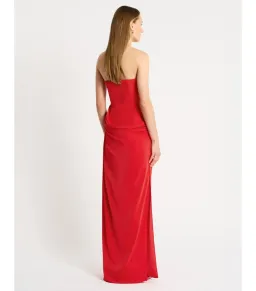 Sass And Bide Kahlo Dress Red Size AU 12 for rent on The Volte - image 4