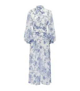 Sheike Bella Blue Maxi Dress Floral Size AU 14 for rent on The Volte - image 6