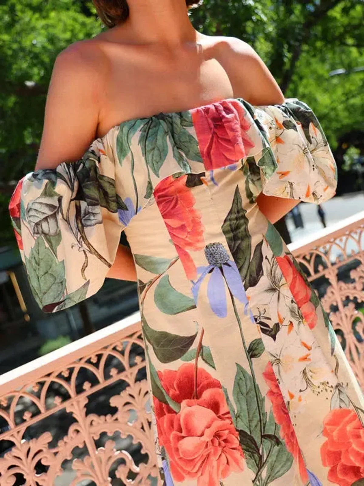 By Nicola Paradiso Maxi Dress in Primavera Print Size 14 - Image 7