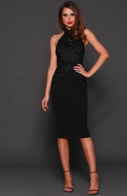 Elle Zeitoune Black Cocktail Dress for rent on The Volte - image 1