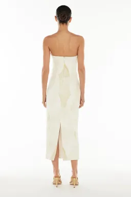 MANNING CARTEL LEVITATING BUTTERFLIES MIDI DRESS for rent on The Volte - image 4