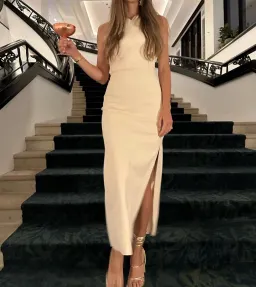 Scanlan Theodore Slip Split Dress Size 8 for rent on The Volte - image 1