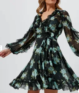 Zimmermann Women's Breeze Ruffle Wrap Dress Size 0P/Au 6  for rent on The Volte - image 3