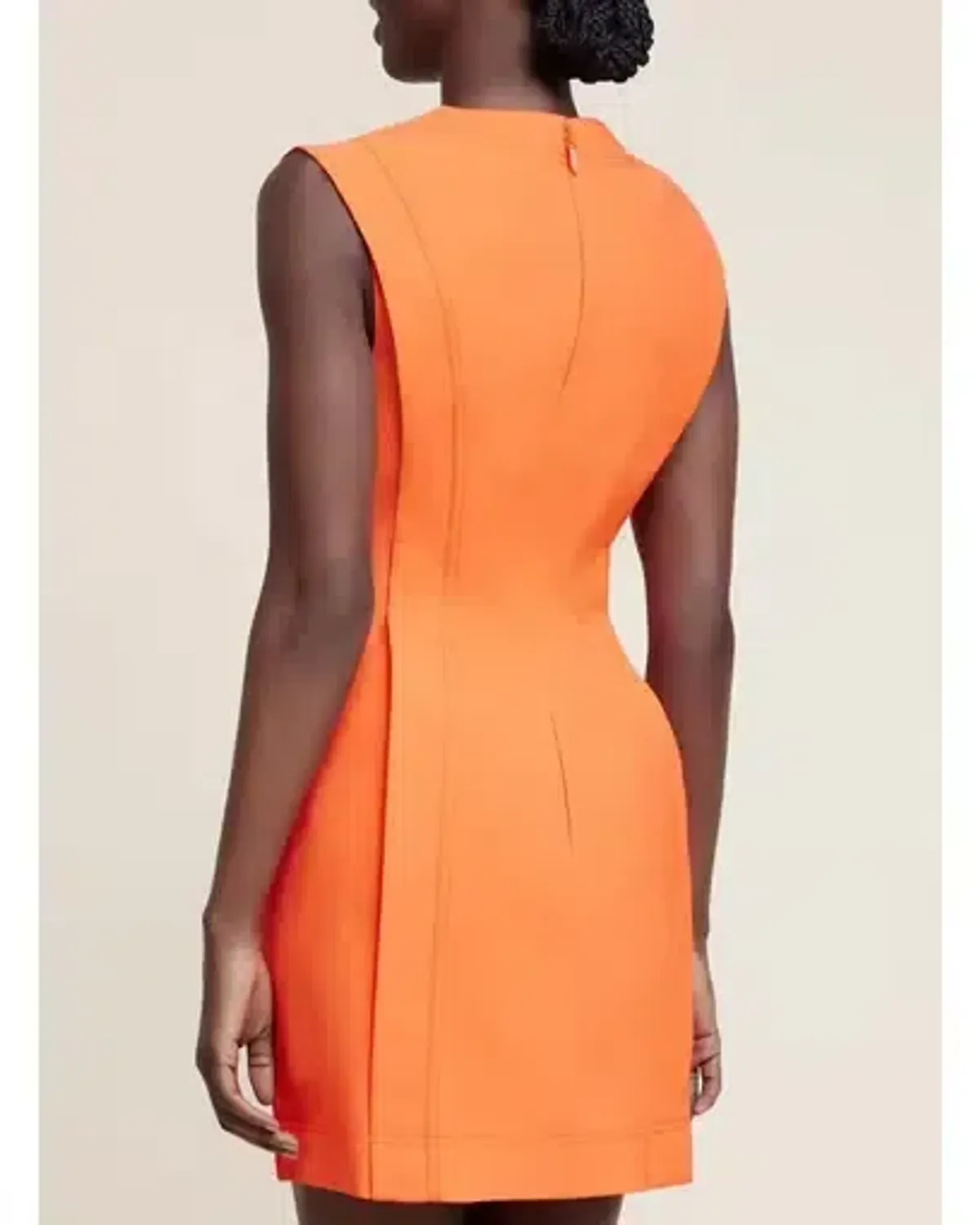 Acler Coolidge Mini Dress Orange Size 8 - Image 2