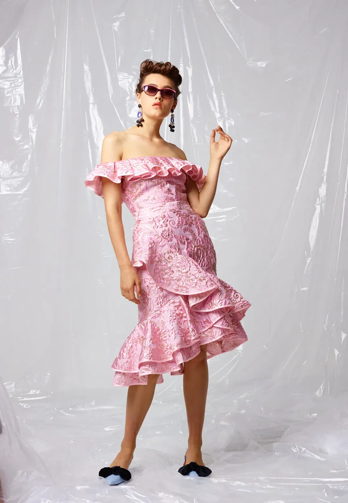 Nicola Finetti Fryda Dress Pink Size 6 - Image 1