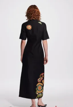 Alémais Bingo Gown Black Size AU 16  for rent on The Volte - image 4