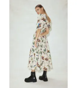 Alémais Birdie Midi Dress Print Size AU 14 for rent on The Volte - image 3