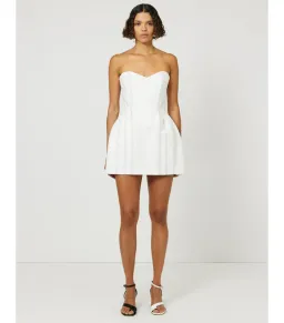 Camilla and Marc Theia Dress in Cream Size AU 6 for rent on The Volte - image 1