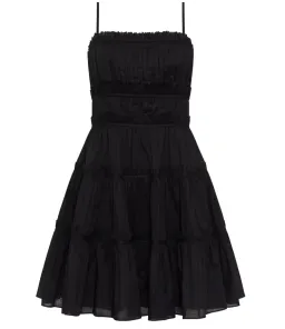 Aje Breathless Mini Dress Black Size AU 8 for rent on The Volte - image 3