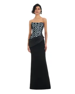Eliya the Label Sidonia Gown Black Size M / AU 10 for rent on The Volte - image 4