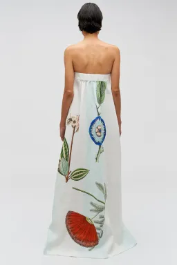 Oroton Grand Floral Gown Print Size 8 for rent on The Volte - image 2