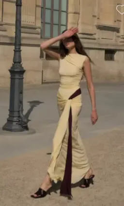 Bec and Bridge Greta Twist Maxi Dress in Butter AU 10 for rent on The Volte - image 6